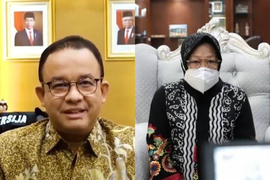 Anies Baswedan Diam, Risma Marahi Pendemo yang Rusak Fasilitas Umum: Tega Sekali Kamu