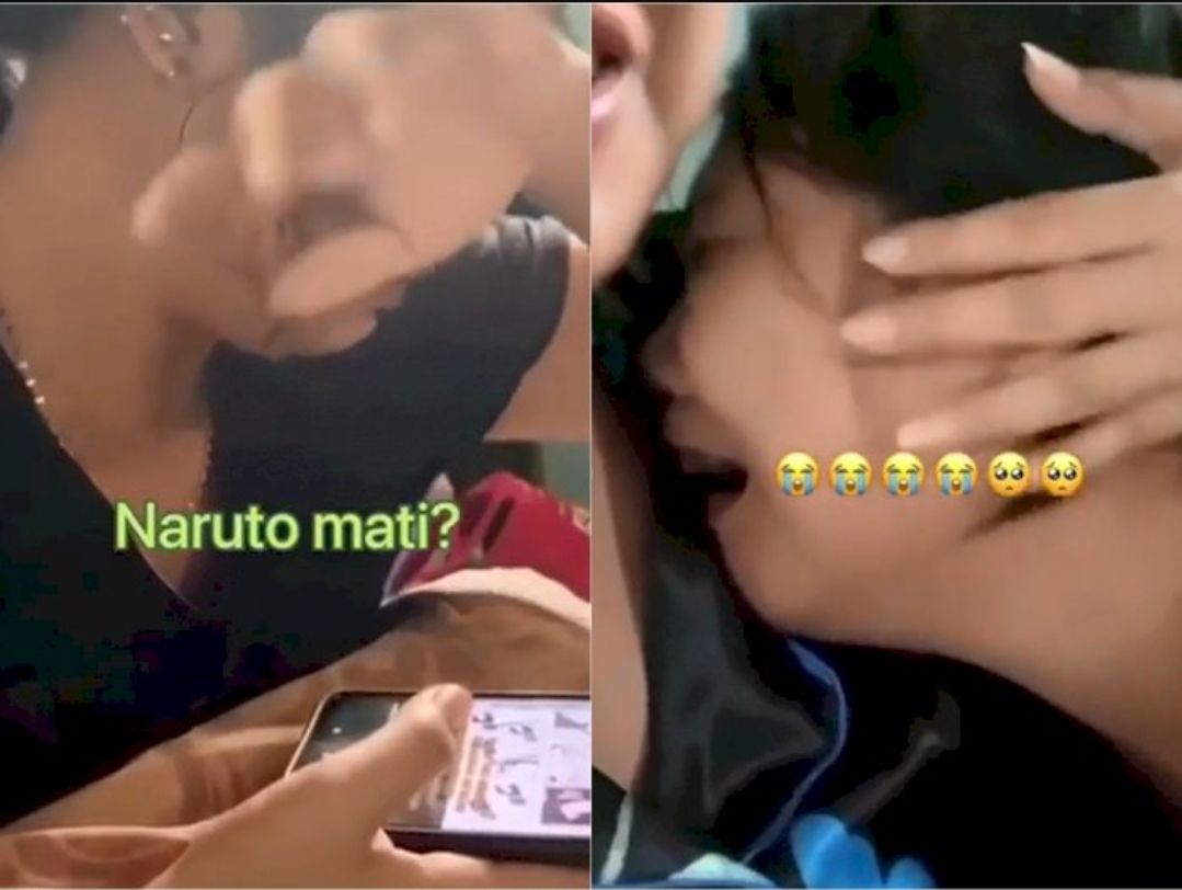 Viral! Ditanya Kenapa Nangis? Jawaban Cewek Ini Bikin Mix Felling, Naruto Mati!