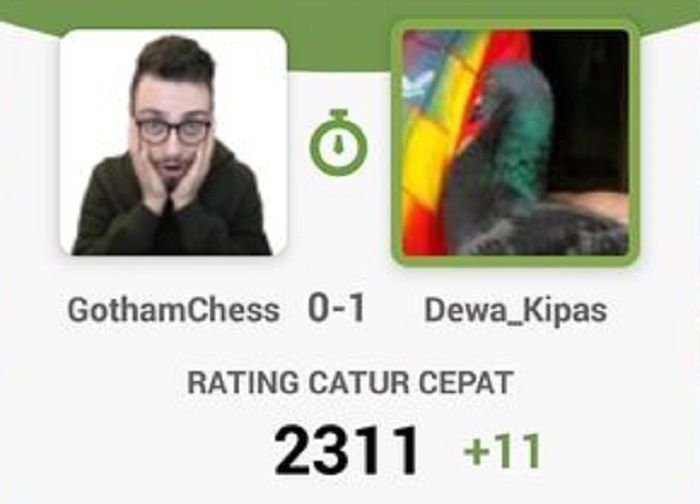 Orang Indonesia Dibanned gara-gara Kalahkan Gamer Catur Dunia di Chess.com