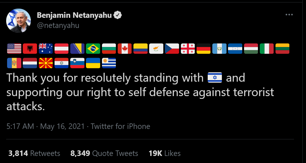 Klaim Banyak Negara Dukung Serangan Israel, Benjamin Netanyahu Sebut Palestina