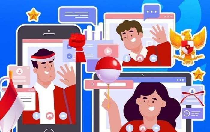 Meriahkan HUT Kemerdekaan RI, Siswa SDN 28 Kota Jambi Ikuti Lomba dari Medsos