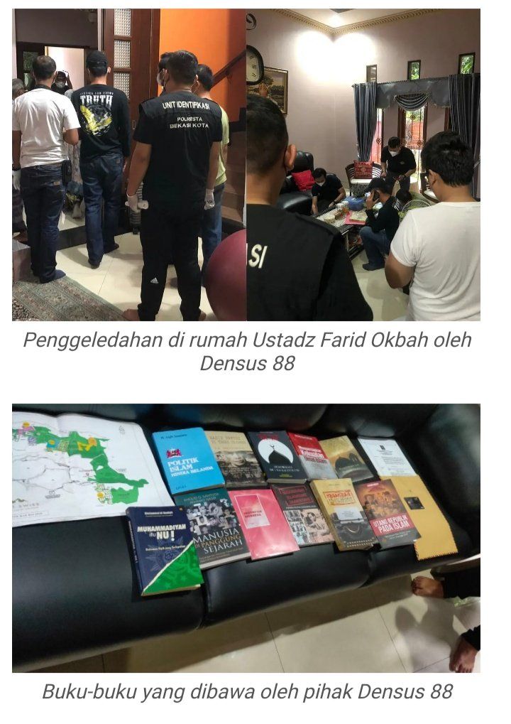 Tokoh Syiah Farid Okbah Ditangkap Densus 88 di Bekasi