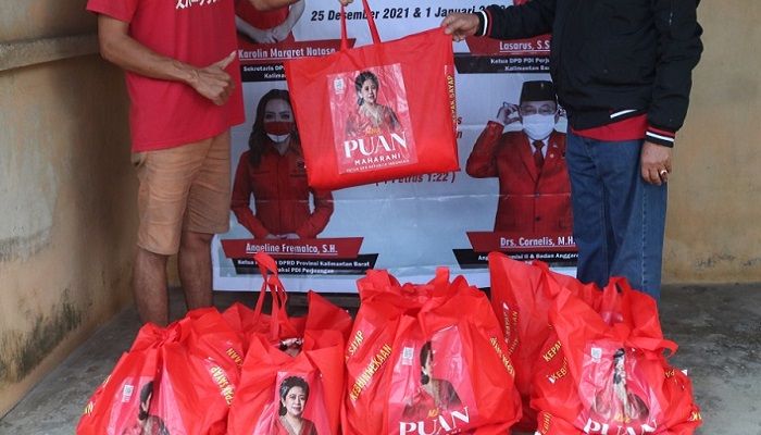 PDIP Benarkan Anggotanya Wajib Bagikan Sembako Gambar Puan