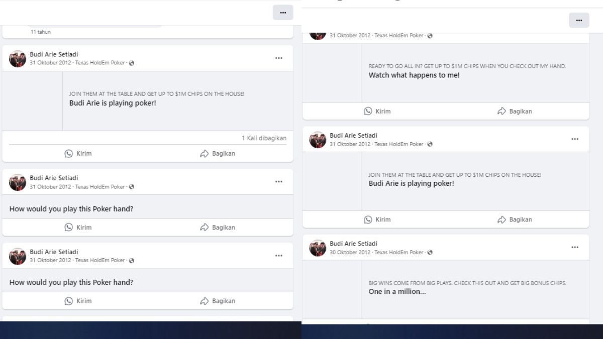 Masa Lalu Budi Arie Dikorek Netizen, Pernah Unggah Foto Tak Senonoh hingga Main Poker