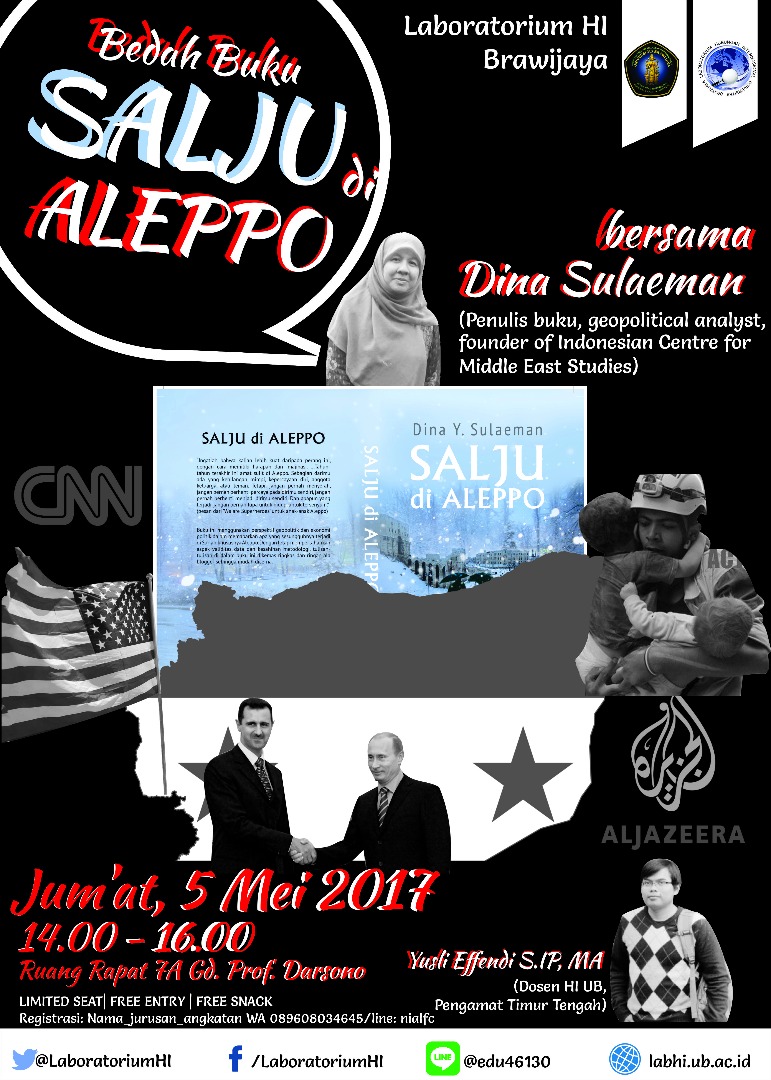 Ormas Islam Radikal Batalkan Diskusi Buku “Salju di Aleppo” Unbra Malang