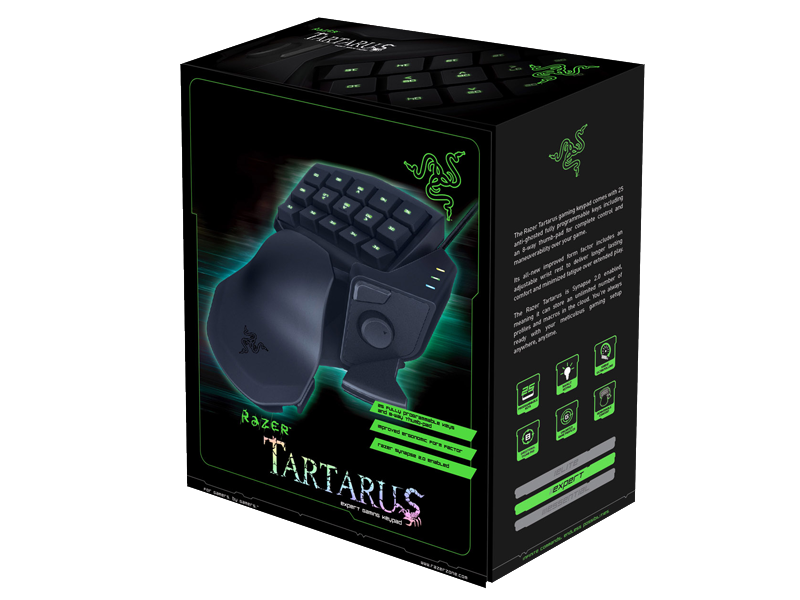 Razer Orbweaver – Mechanical Gaming Keypad || Razer Tartarus – Membrane Gaming Keypad