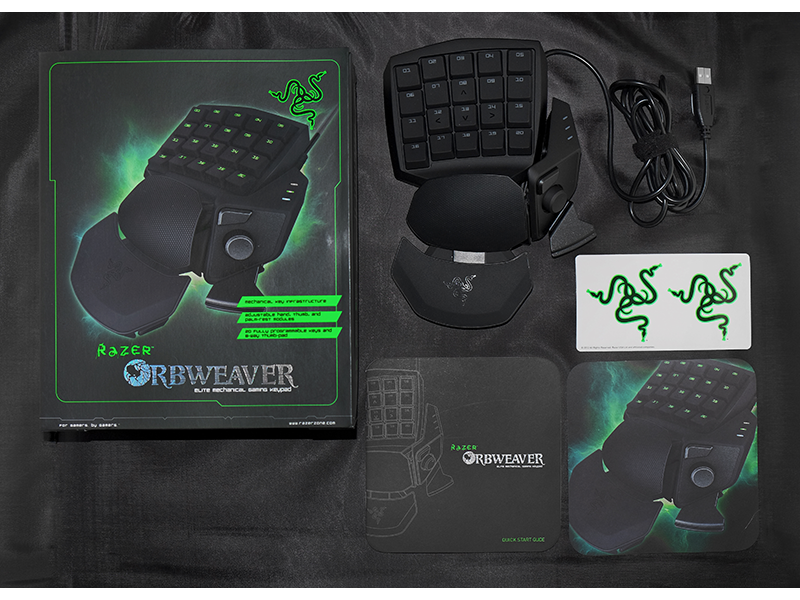 Razer Orbweaver – Mechanical Gaming Keypad || Razer Tartarus – Membrane Gaming Keypad