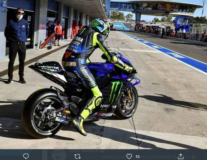 Valentino Rossi Konfirmasi Selangkah Lagi Gabung Petronas Yamaha SRT