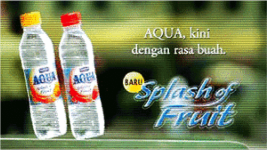 Aqua Splash of Fruit, Kegagalan Produk Aqua Di Pasaran
