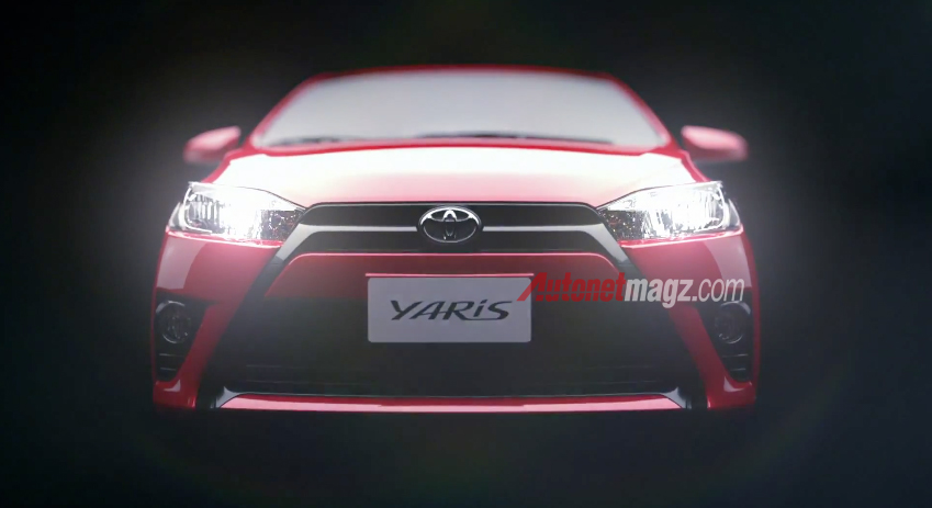 Ini dia wajah Toyota YARIS 2013, bener-bener baru gan!