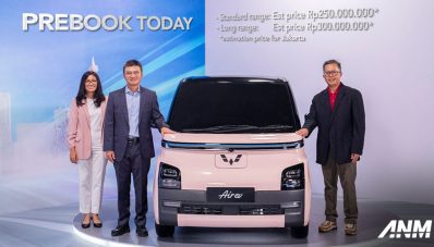 Mobil Listrik Wuling Dinamai Air EV, Harganya Mengejutkan!