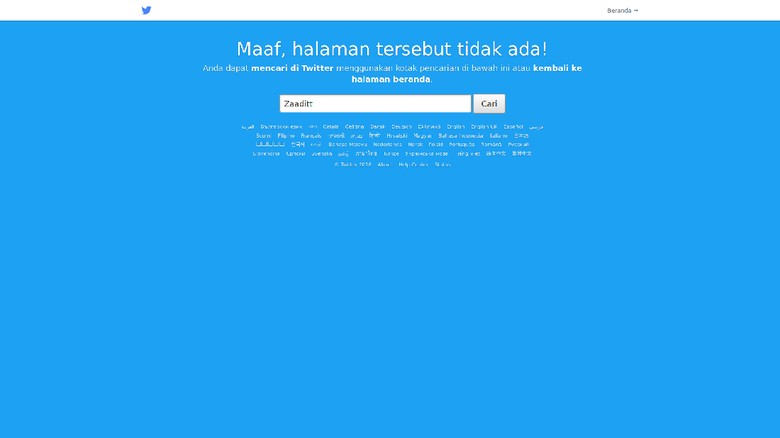 Aksi Kartu Kuning Jokowi, Mengapa Akun @Zaaditt Berganti Nama?
