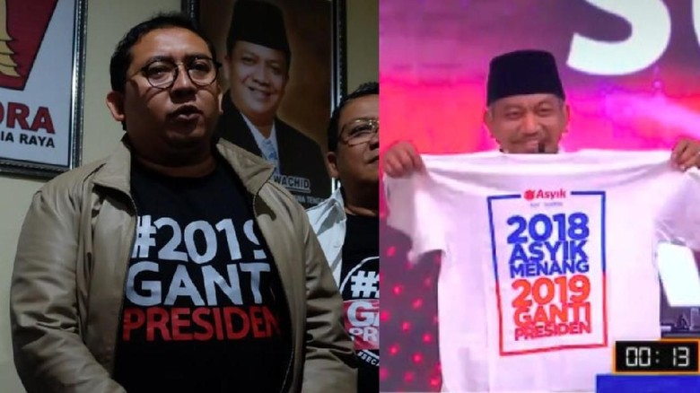 Saingi Aktivis 98, Fadli Zon Minta Aktivis 2018 Dukung 2019 Ganti Presiden