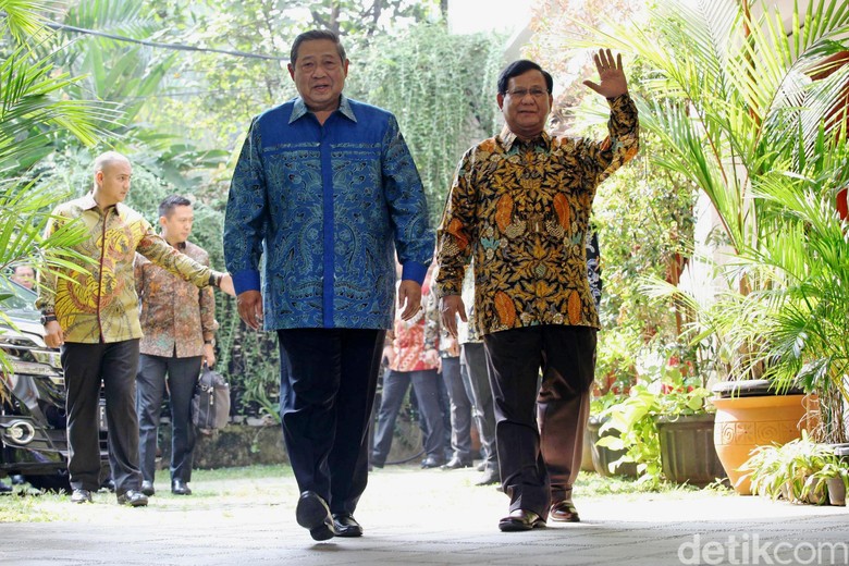 Deal! Prabowo-SBY Sepakat Ikat Koalisi Gerindra-PD