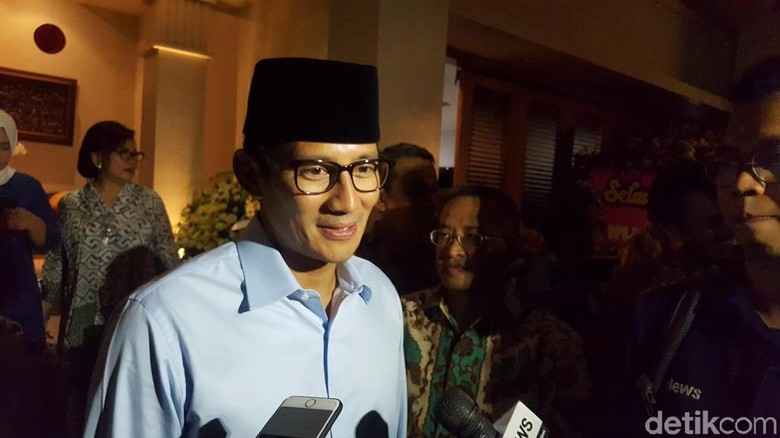 Total Harta Kekayaan Sandiaga: Rp 5 Triliun