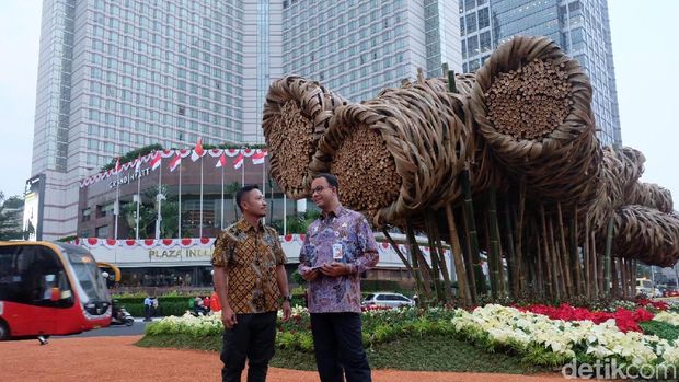 Akhir Kisah 11 Bulan Bambu Setengah Miliar di Bundaran HI