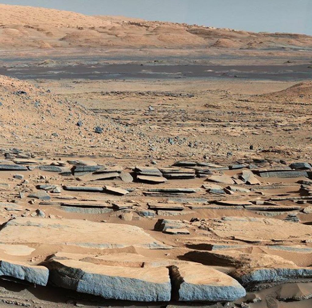 Foto-foto Suasana Planet Mars Dijepret Langsung dari Sana