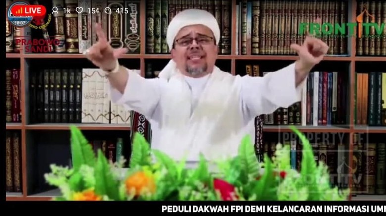 Boni Hargens Sebut Habib Rizieq Pengacau dan Musuh Negara