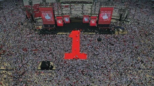 Slank Buat Pendukung Jokowi Berjingkrak di GBK