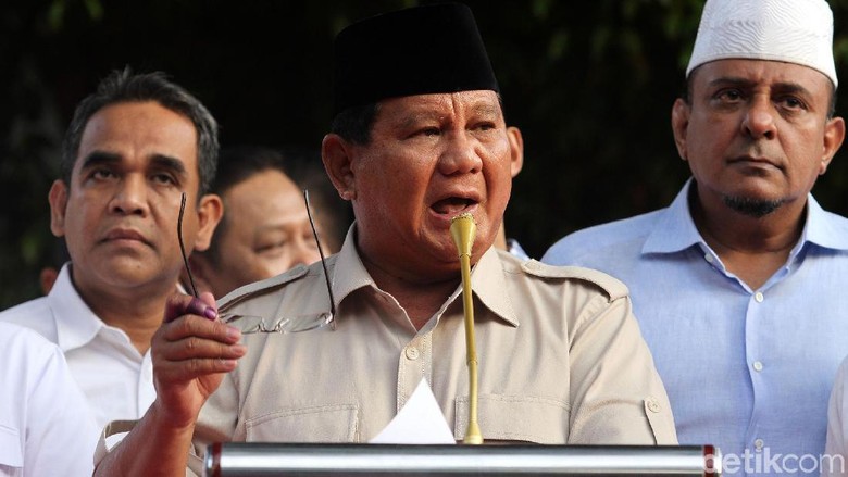 Momen Deja Vu Prabowo Subianto Saat Pilpres 2014 dan 2019
