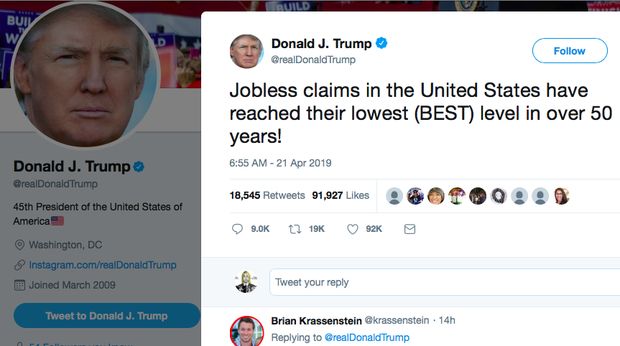 Ini Bukti "Dahsyatnya" Twitter Trump Bagi Pasar Keuangan