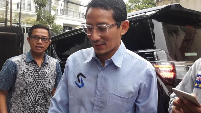 Sandiaga Tak Diajak Prabowo ke Brunei