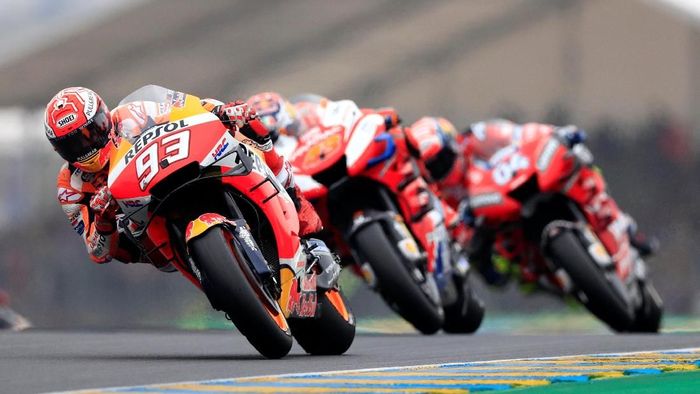 Raih Podium Pertama di MotoGP Prancis, Marquez Kokoh di Puncak Klasemen
