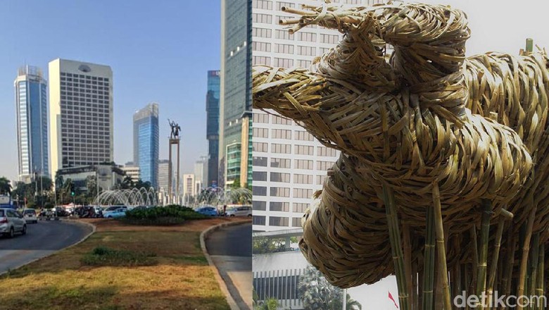 Akhir Kisah 11 Bulan Bambu Setengah Miliar di Bundaran HI
