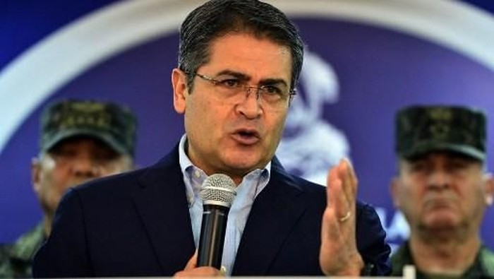 AS Vonis Eks Presiden Honduras Penjara 45 Tahun Atas Penyelundupan Kokain