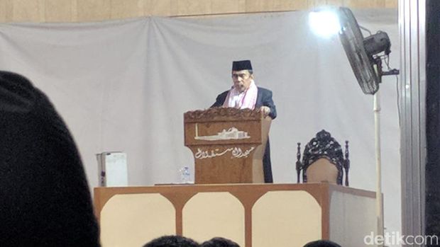 Menag Geram Khotbah Jumatnya Dipotong: Ada yang Bilang Tanpa Selawat
