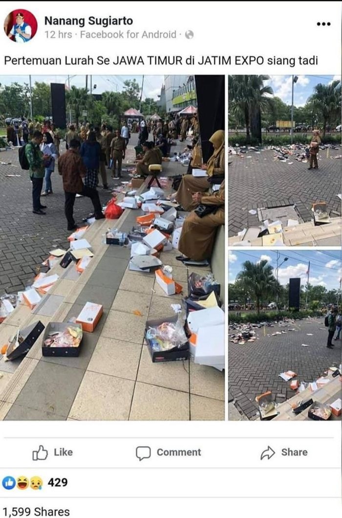 Habis Makan Buang Sembarangan, Para Lurah Ini Harusnya Malu Sama Anak SD!!!