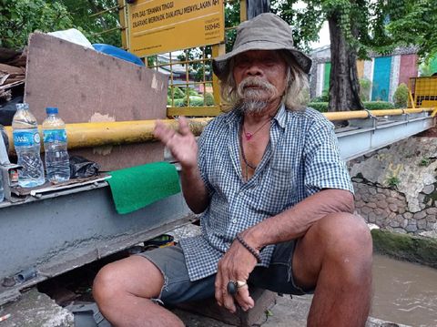 Bukan Nursaman, Ini Kastubi Tunawisma yang Ditemui Risma dan Jadi Viral