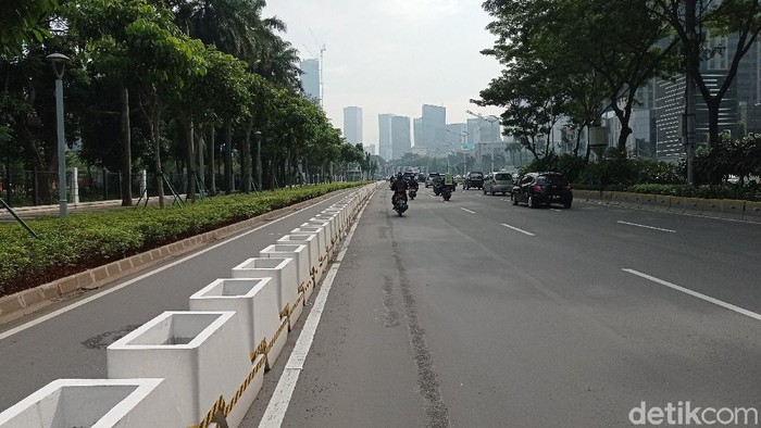 Pimpinan Komisi III Minta Kapolri Bongkar Jalur Sepeda Sudirman-Thamrin