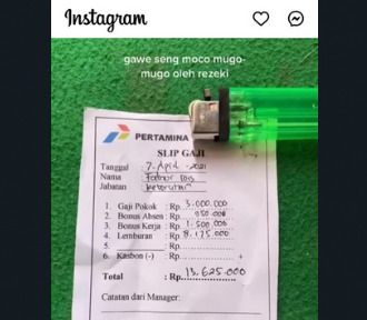 Heboh Gaji Petugas Kebersihan di Pertamina Rp 13 Juta, Benar?