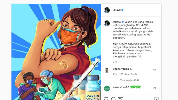 Vaksin Apa yang Terbaik Melawan Covid-19? Ini Jawaban Jokowi!