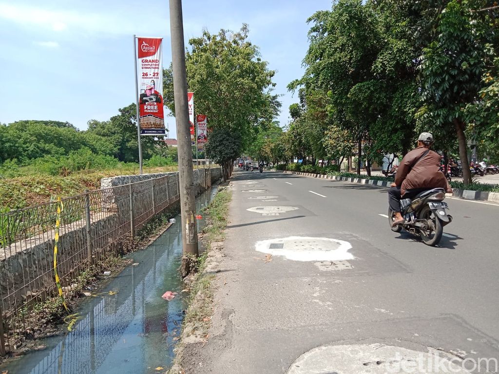 Disebut Bikin Banjir, Ini Kondisi Got Dekat Sumur Resapan Jl Karang Tengah