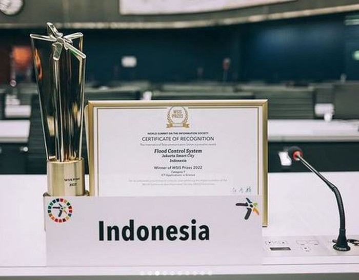 Anies Pamer Sistem Pengendalian Banjir Jakarta Jadi Juara Tingkat Dunia