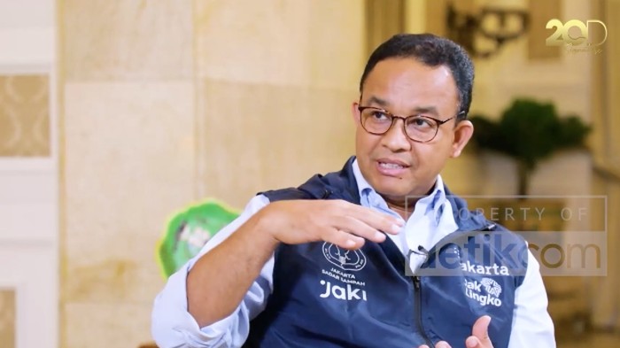 Anies soal Banjir: Kita Tak Bisa Kendalikan Curah Hujan