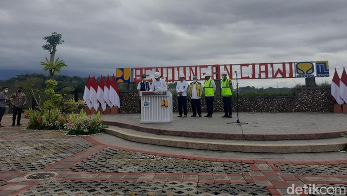 Jokowi Resmikan Bendungan Ciawi Bogor, Siap Kurangi Banjir Jakarta