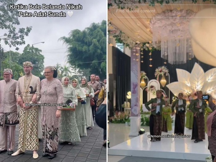 Viral Bule Belanda Kepincut Wanita Tasikmalaya Menikah Pakai Adat Sunda