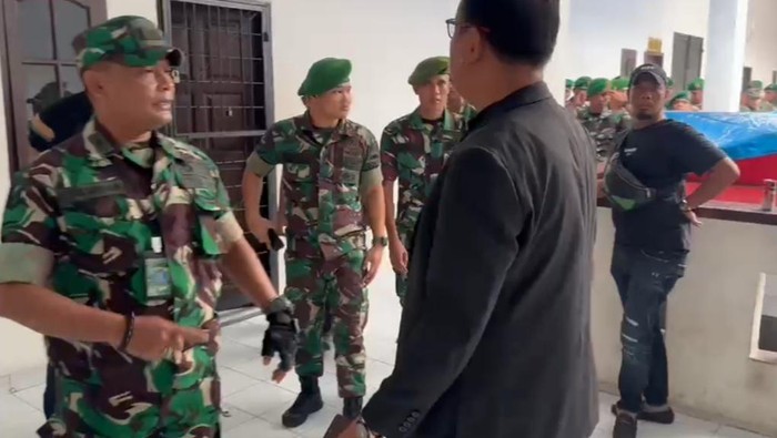 Debat Anggota TNI Vs Kasatreskrim Polrestabes Medan, Kompol Fathir Disuruh Diam