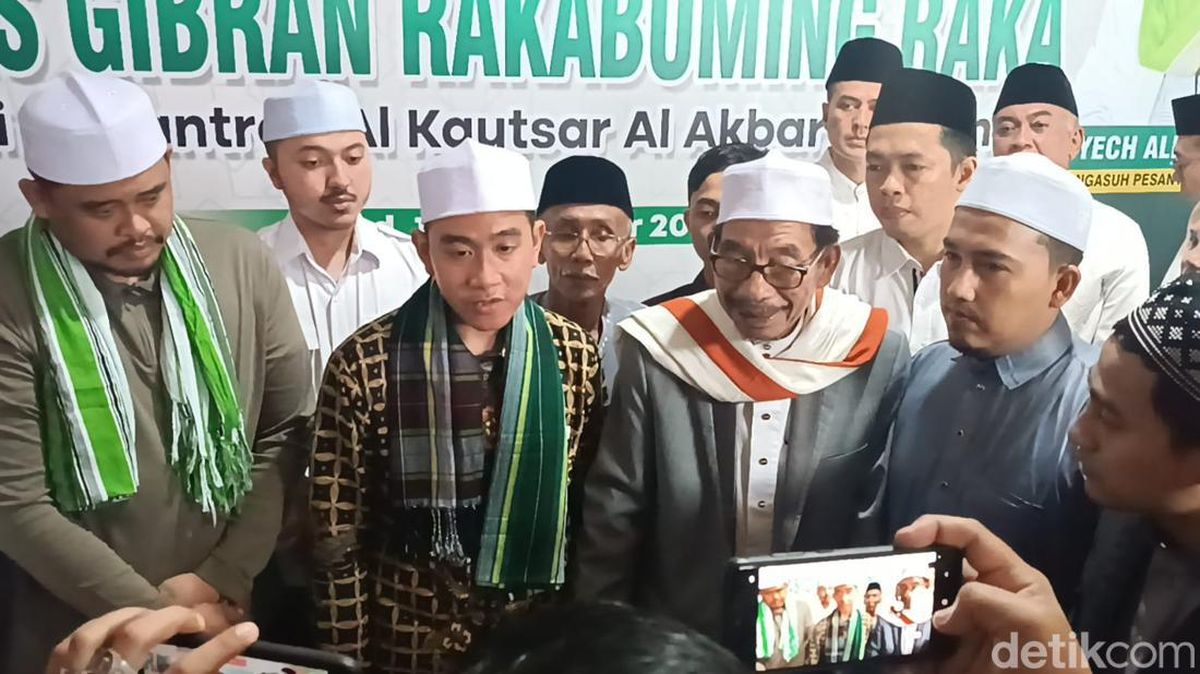Santri Milenial di Banten Doakan Prabowo-Gibran Jadi Presiden & Wapres