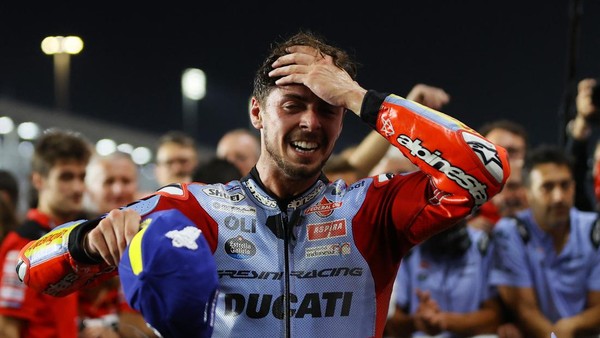 Hasil MotoGP Losail Qatar: Fabio Di Giannantonio Raih Kemenangan Pertama
