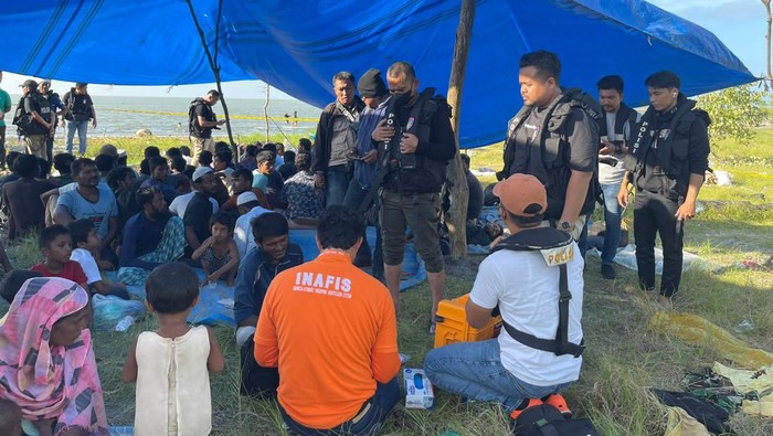 3 Kapal Rohingya Hendak Berlabuh di Deli Serdang, 2 Kabur