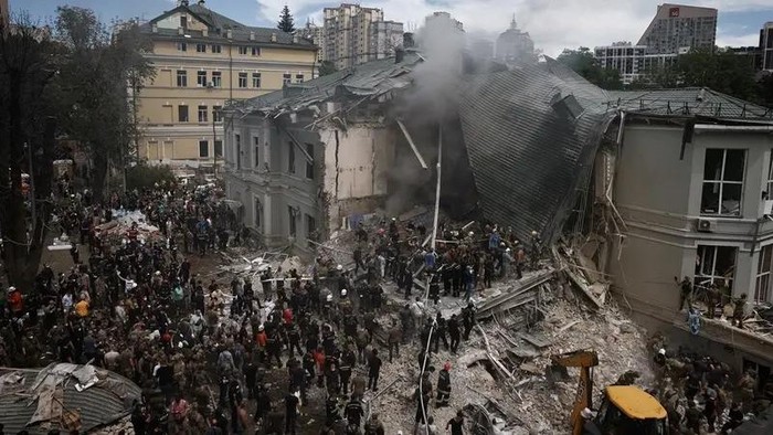PBB Kecam Rudal Rusia Hancurkan RS Anak di Ukraina: Kejahatan Perang