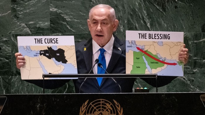 Heboh Peta Timur Tengah Baru yang Diusulkan Israel, Seperti Apa? 
