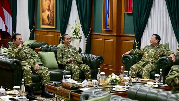 Prabowo Terima Kasih ke SBY-Jokowi: Saya Bangga Ditemani 2 Mantan Presiden