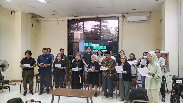 Koalisi Masyarakat Sipil Keluarkan Petisi Tolak RUU TNI