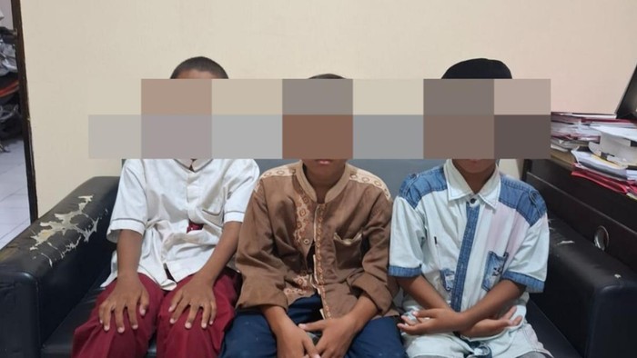 3 Bocah SD di Gresik Pencuri 4 Motor Ternyata Tak Bisa Nyetir