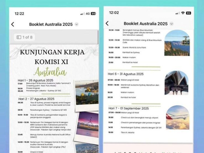 Mahasiswa Indonesia Pergoki Anggota Komisi XI DPR Saat Ingin Pelesir di Sydney